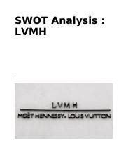 lvmh weaknesses.